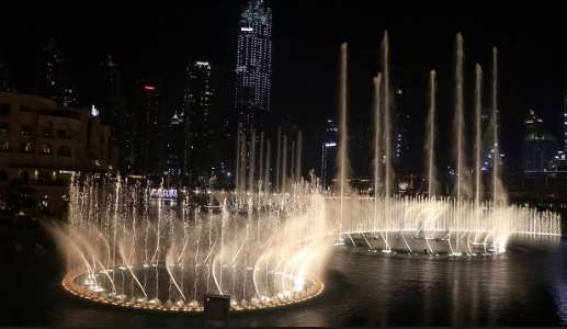 Other attraction like dancing musical fountain also attract the tourist in addition to taking selfie in the world's largest frame.